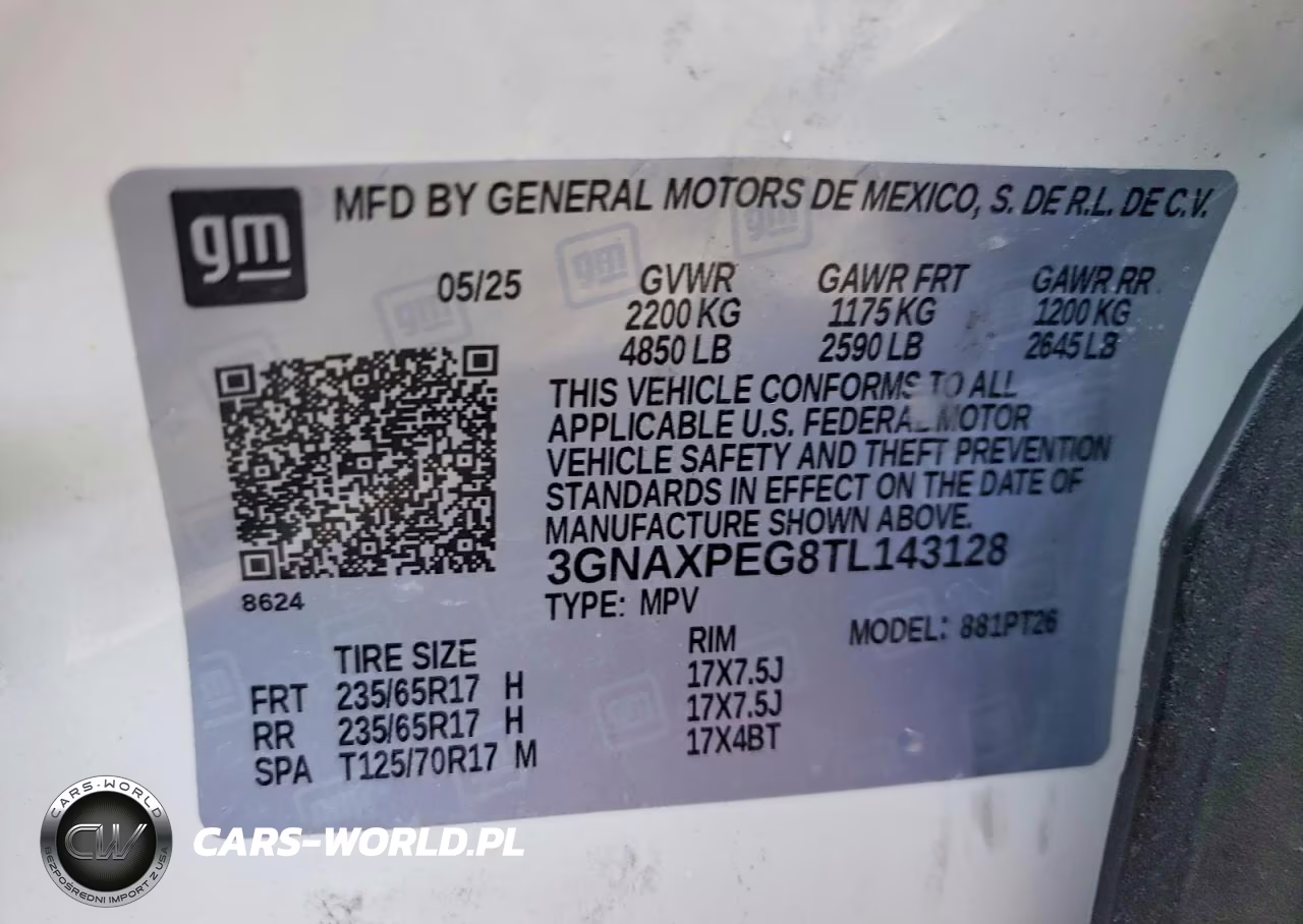 2026 Chevrolet Equinox Lt VIN:3GNAXPEG8TL143128 - 13