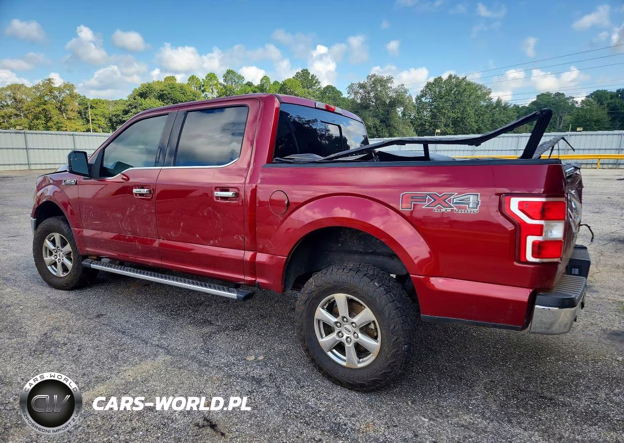 2019 Ford F150 Supercrew VIN:1FTEW1E51KKE44865 - 2