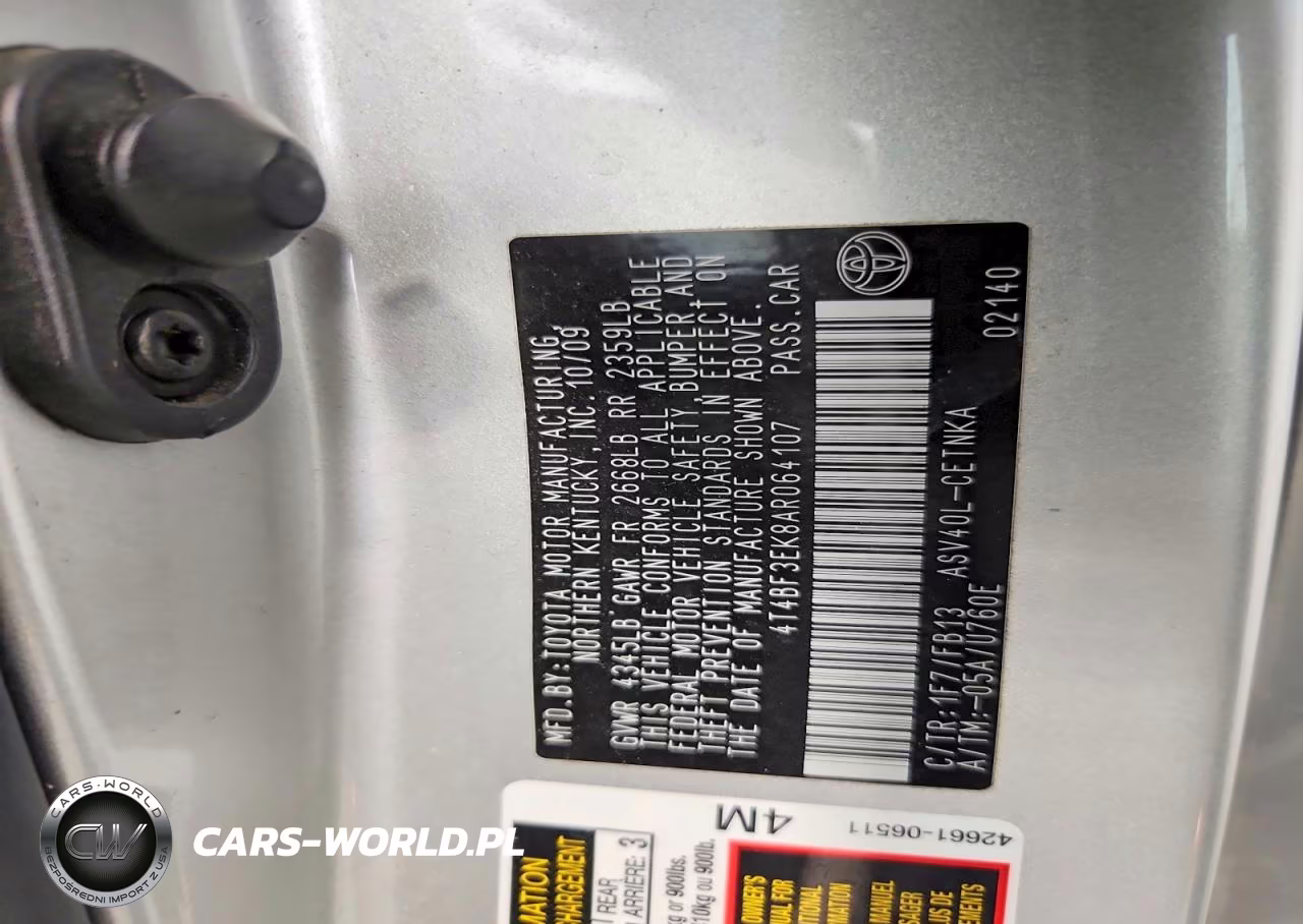 2010 Toyota Camry Le VIN:4T4BF3EK8AR064107 - 13