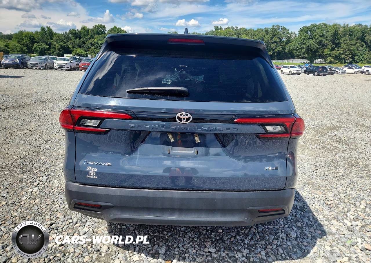 2024 Toyota Grand Highlander Hybrid Xle VIN:5TDACAB55RS029529 - 6