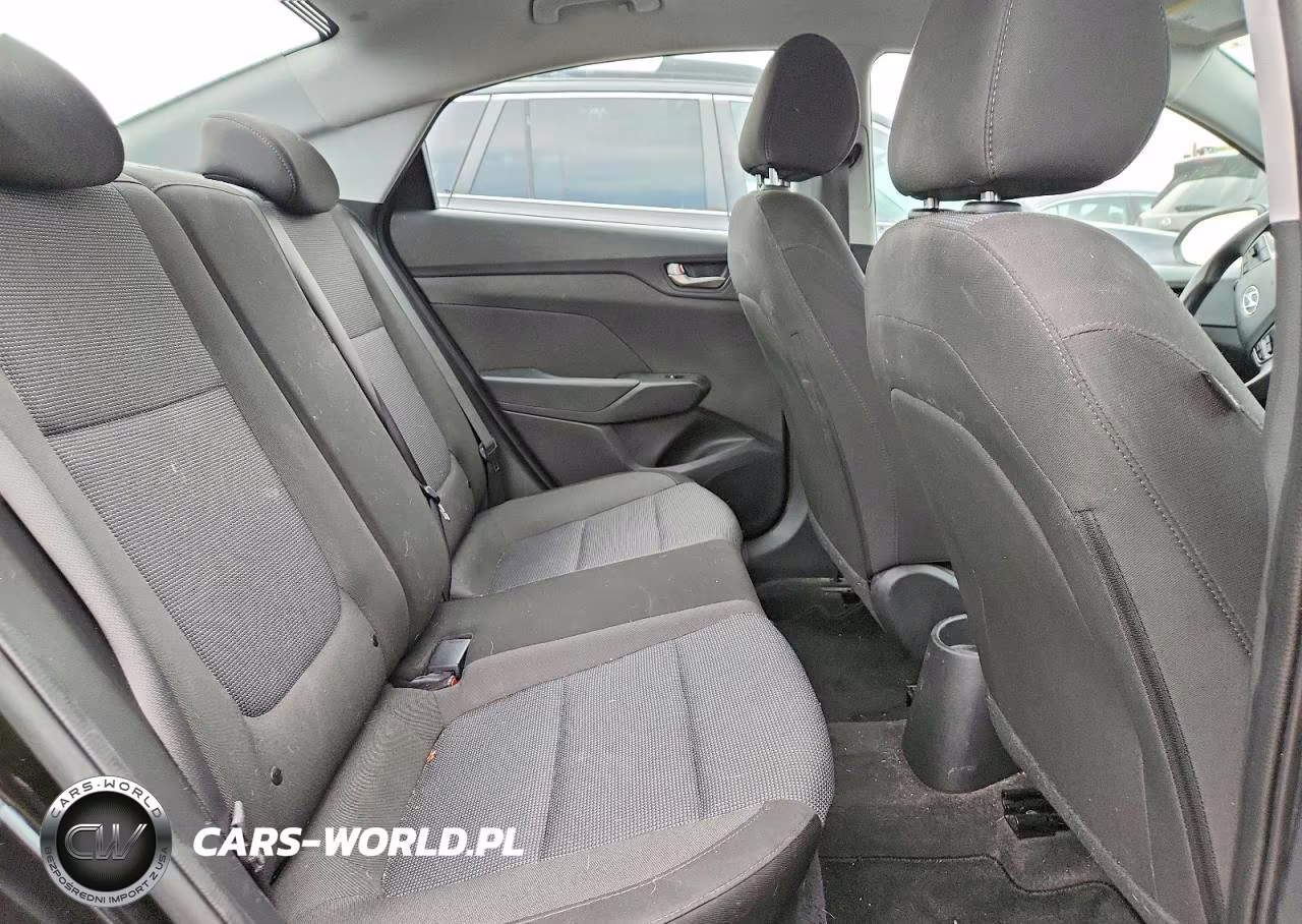 2021 Hyundai Accent Se VIN:3KPC24A6XME153015 - 10