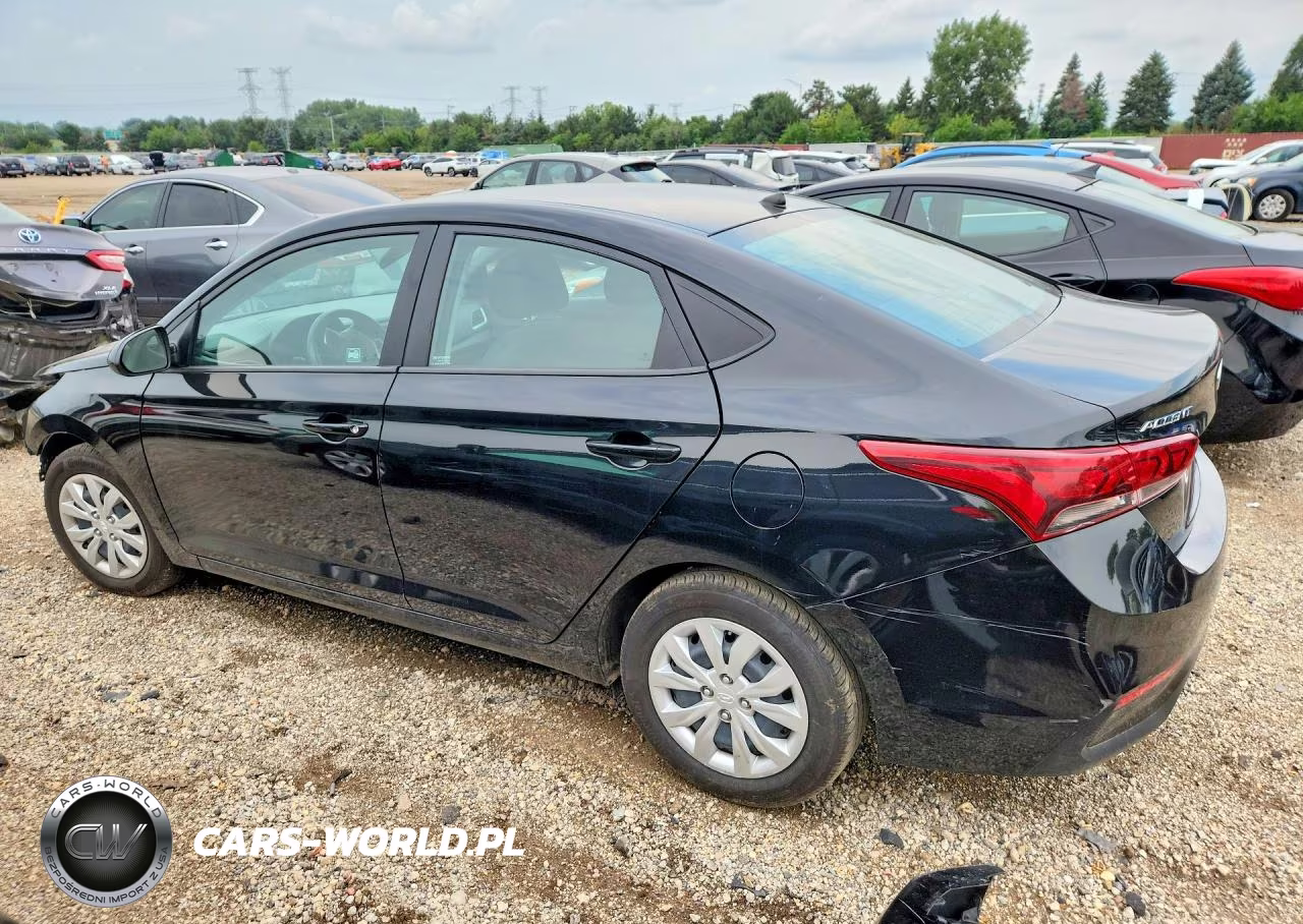 2021 Hyundai Accent Se VIN:3KPC24A6XME153015 - 2