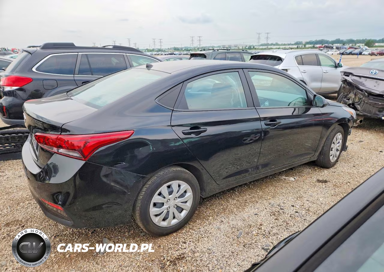 2021 Hyundai Accent Se VIN:3KPC24A6XME153015 - 3