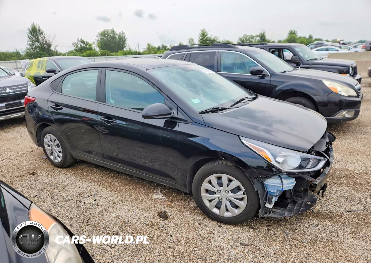 2021 Hyundai Accent Se VIN:3KPC24A6XME153015 - 4