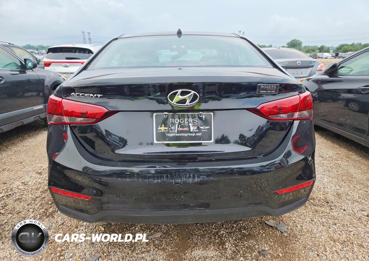 2021 Hyundai Accent Se VIN:3KPC24A6XME153015 - 6