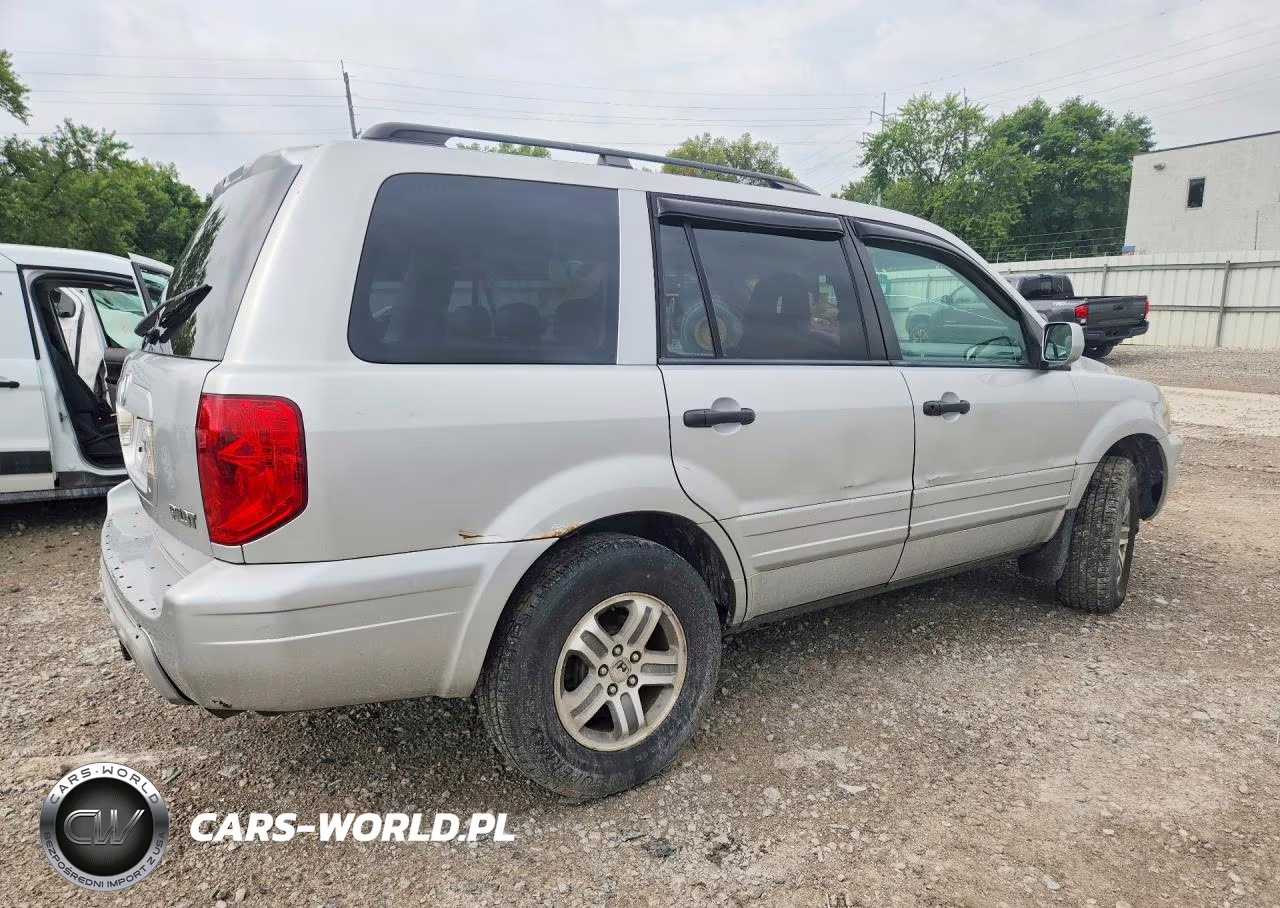 2005 Honda Pilot Exl VIN:5FNYF18625B041657 - 3