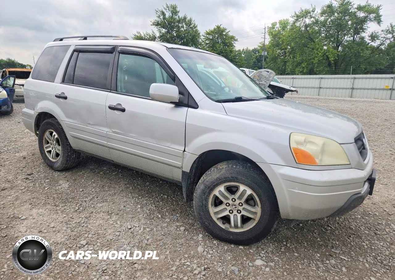 2005 Honda Pilot Exl VIN:5FNYF18625B041657 - 4