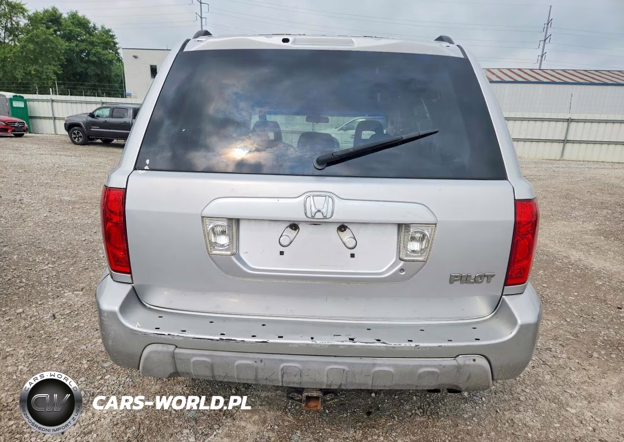 2005 Honda Pilot Exl VIN:5FNYF18625B041657 - 6