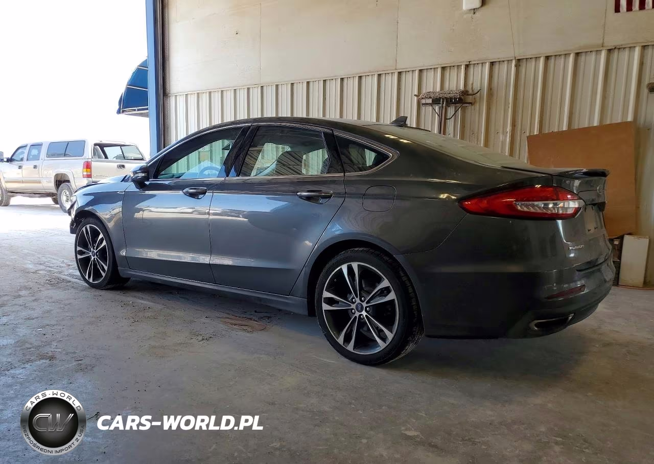 2019 Ford Fusion Titanium VIN:3FA6P0D99KR207624 - 2