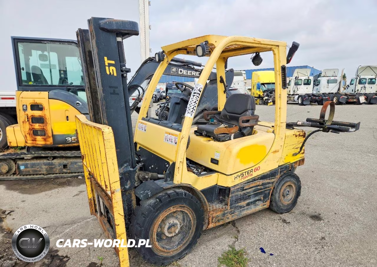 2008 Hyster H60Ft Forklift VIN:L177V02804F - 2