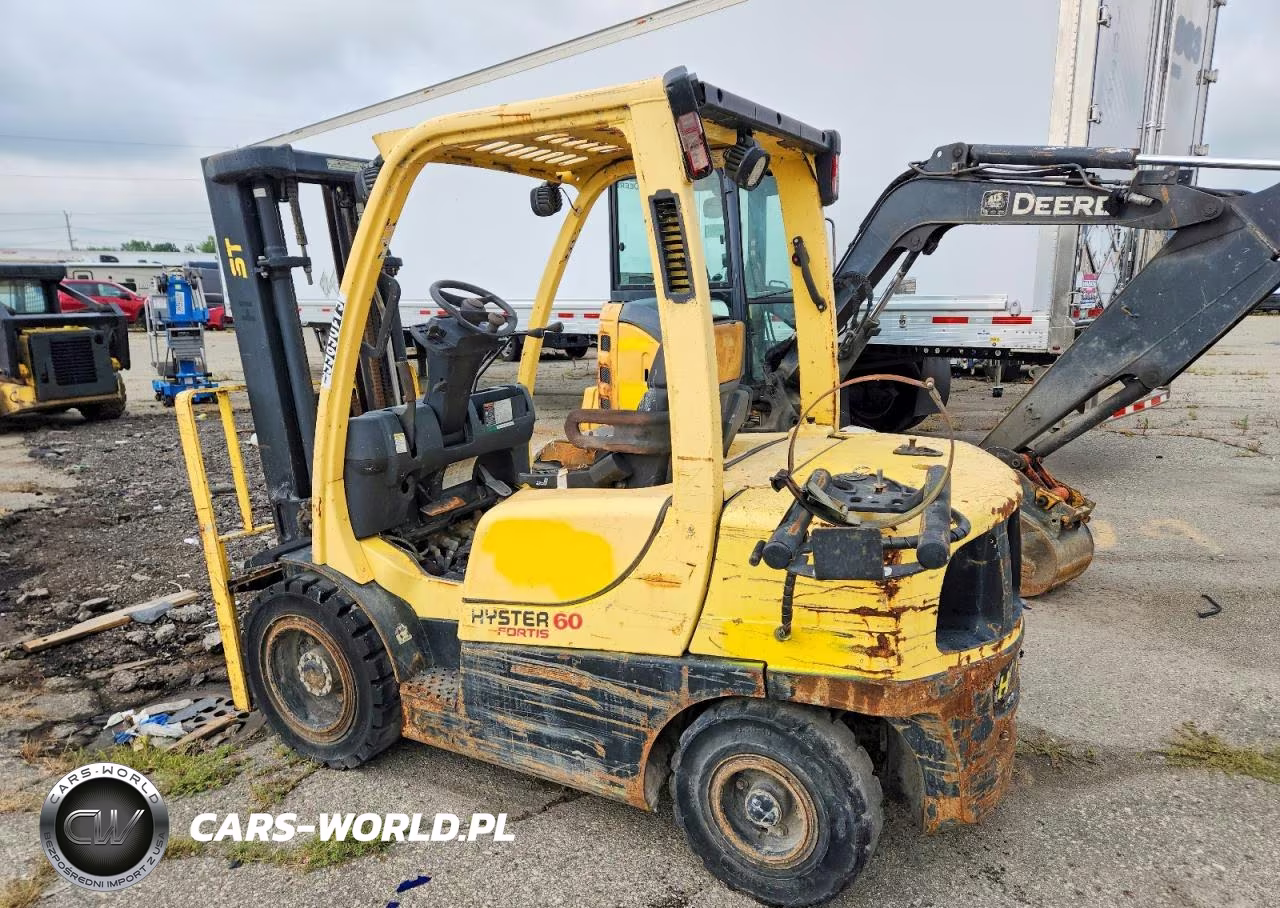 2008 Hyster H60Ft Forklift VIN:L177V02804F - 3