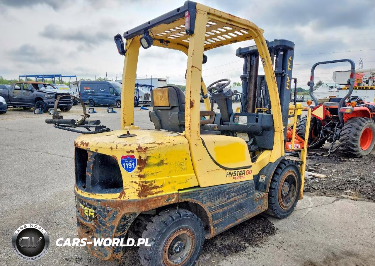 2008 Hyster H60Ft Forklift VIN:L177V02804F - 4