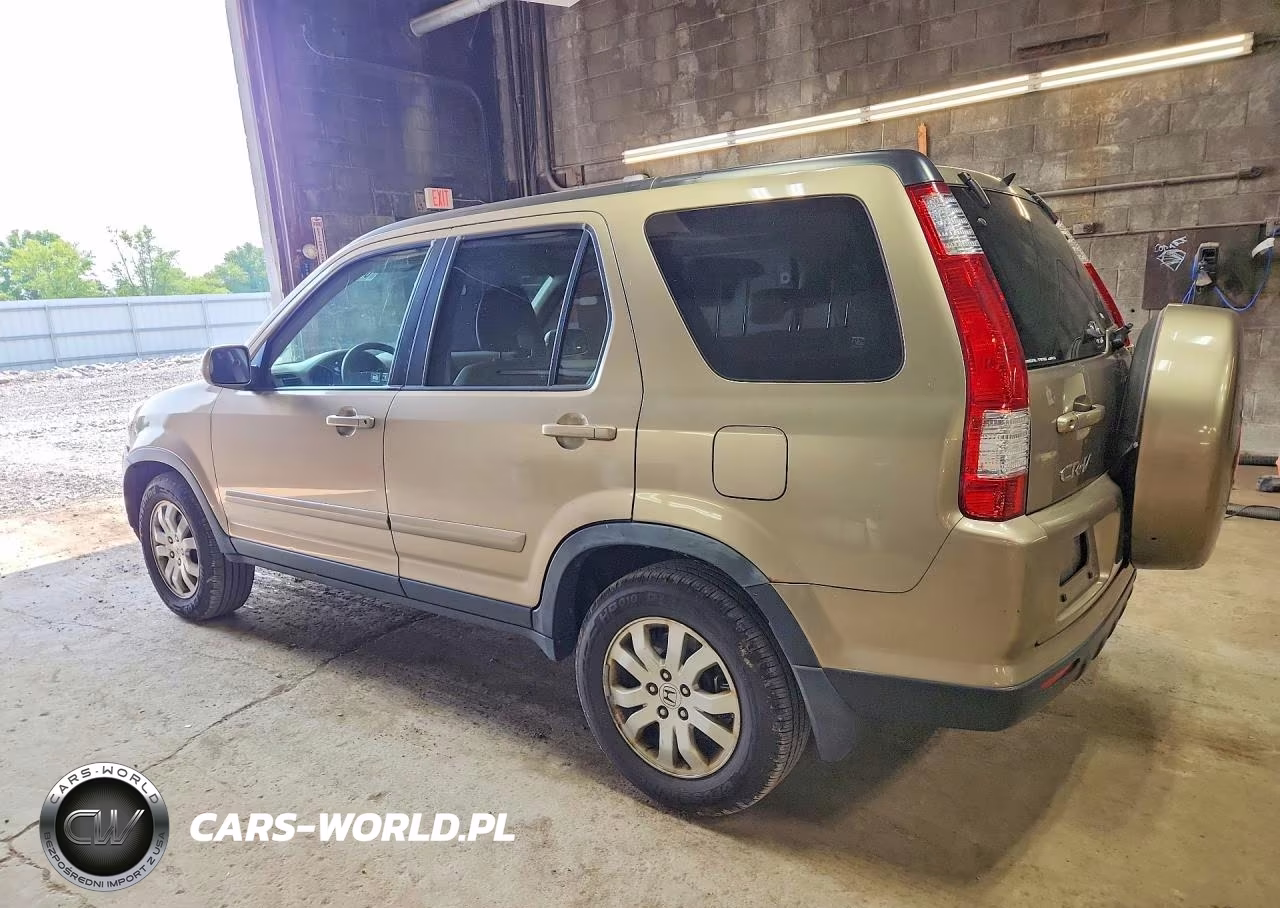 2006 Honda Cr-V Se VIN:JHLRD789X6C047859 - 2