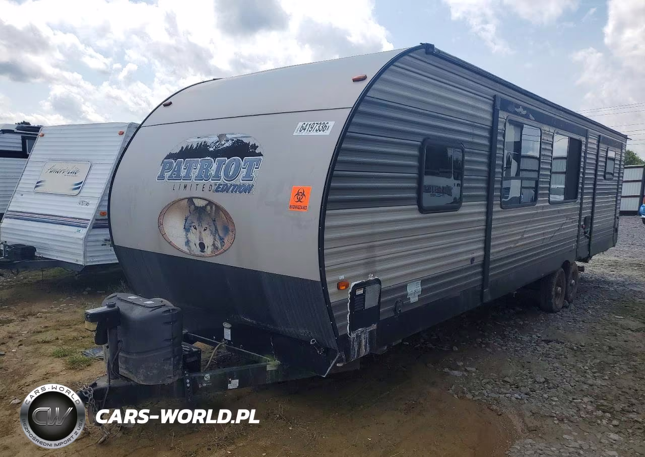 2018 Forest River Patriot Camper VIN:4X4TCKF24JX129242 - 2