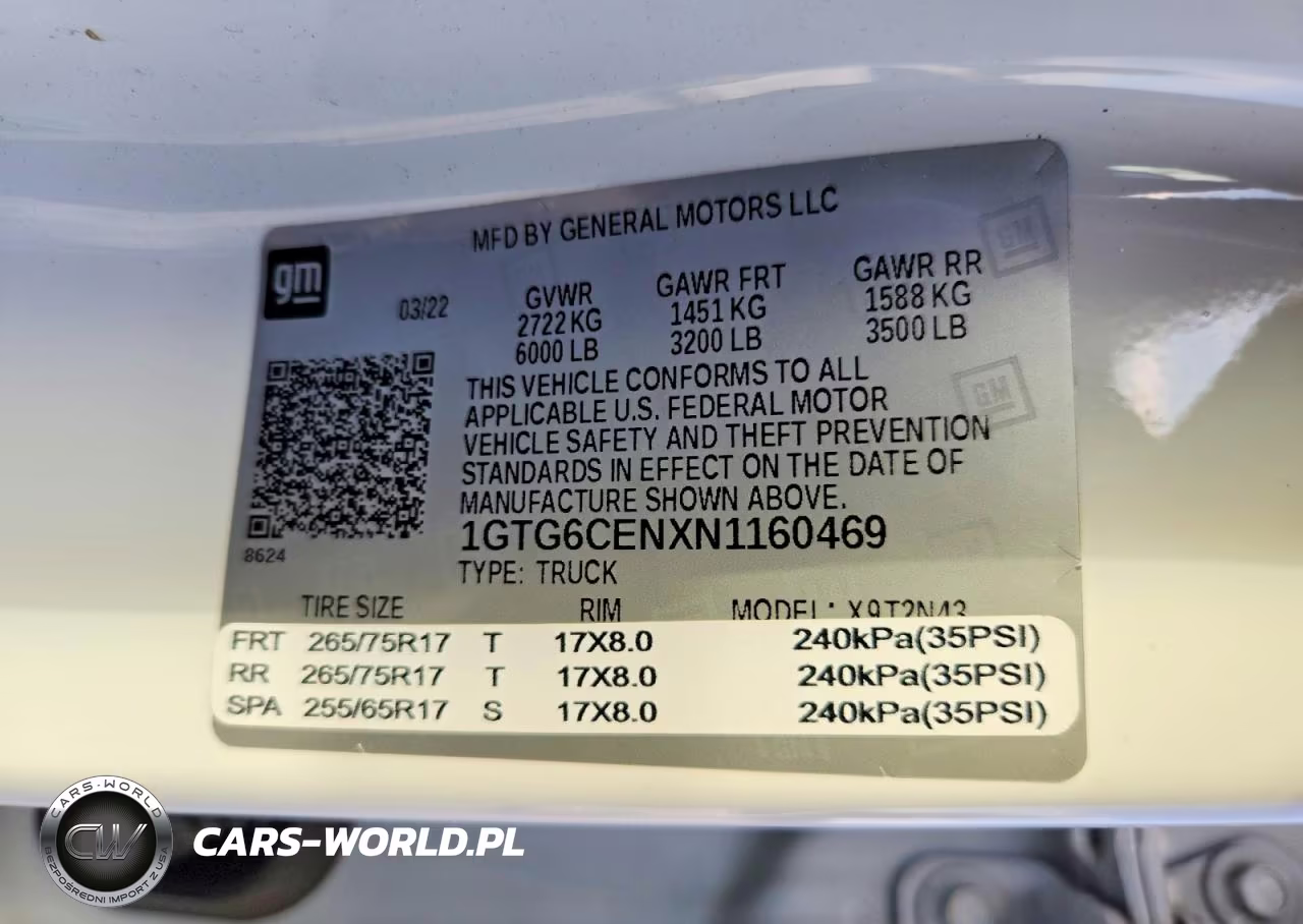 2022 GMC Canyon Elevation VIN:1GTG6CENXN1160469 - 13