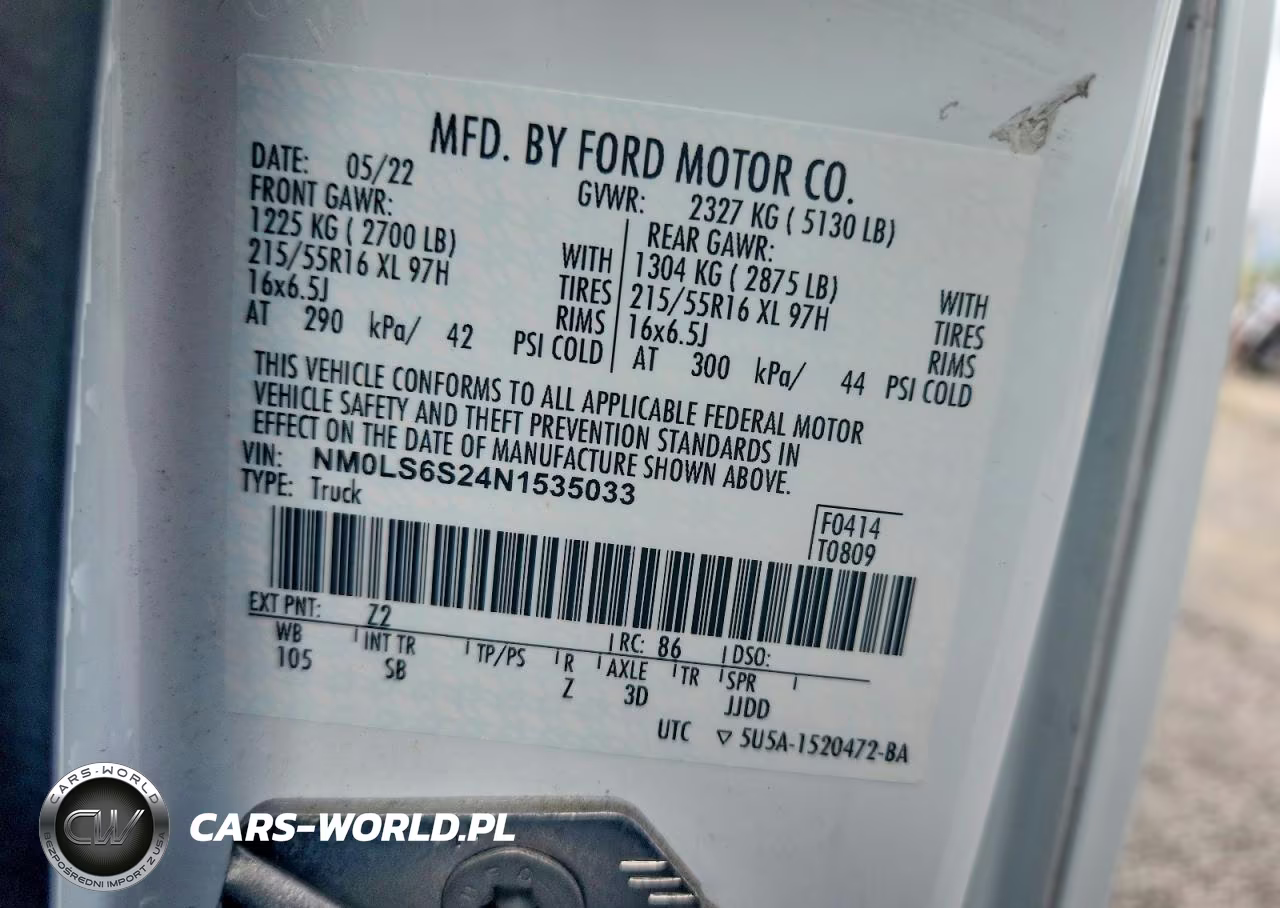 2022 Ford Transit Connect Xl Delivery Van VIN:NM0LS6S24N1535033 - 13