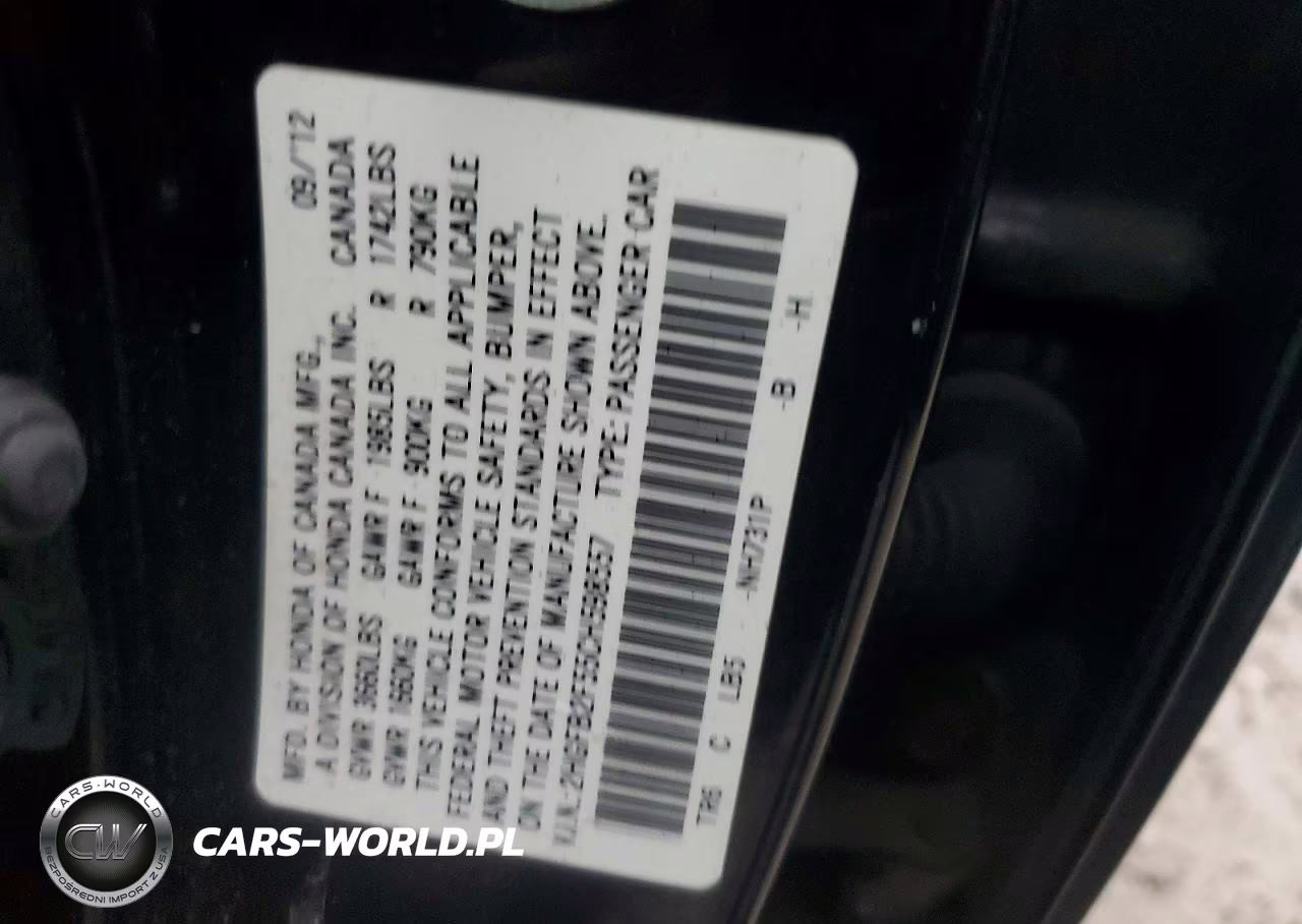 2012 Honda Civic Lx VIN:2HGFB2F55CH598557 - 12