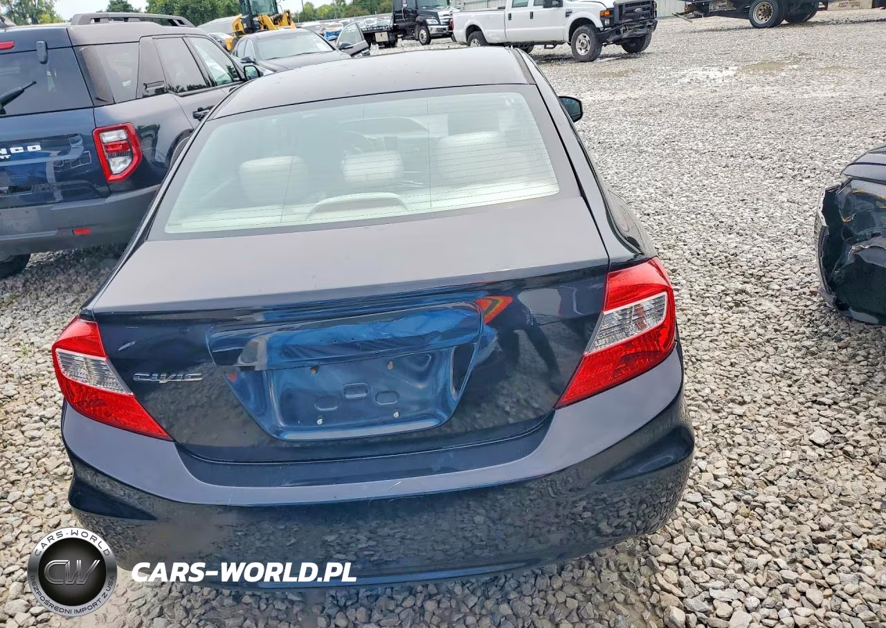2012 Honda Civic Lx VIN:2HGFB2F55CH598557 - 6