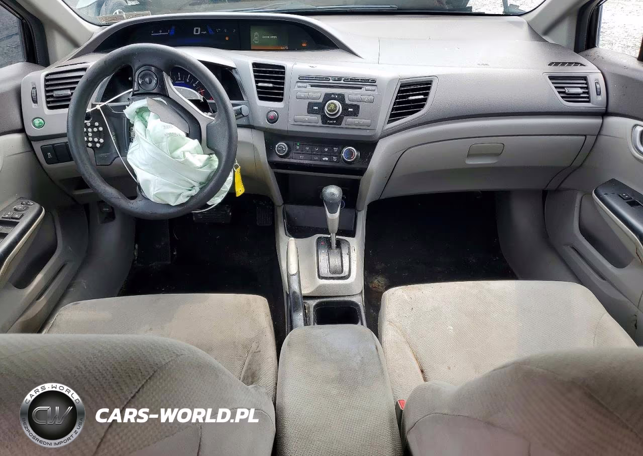 2012 Honda Civic Lx VIN:2HGFB2F55CH598557 - 8