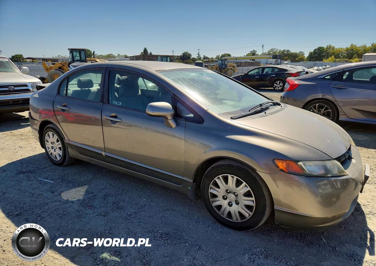 2008 HONDA CIVIC LX VIN:2HGFA16568H307200 - 4