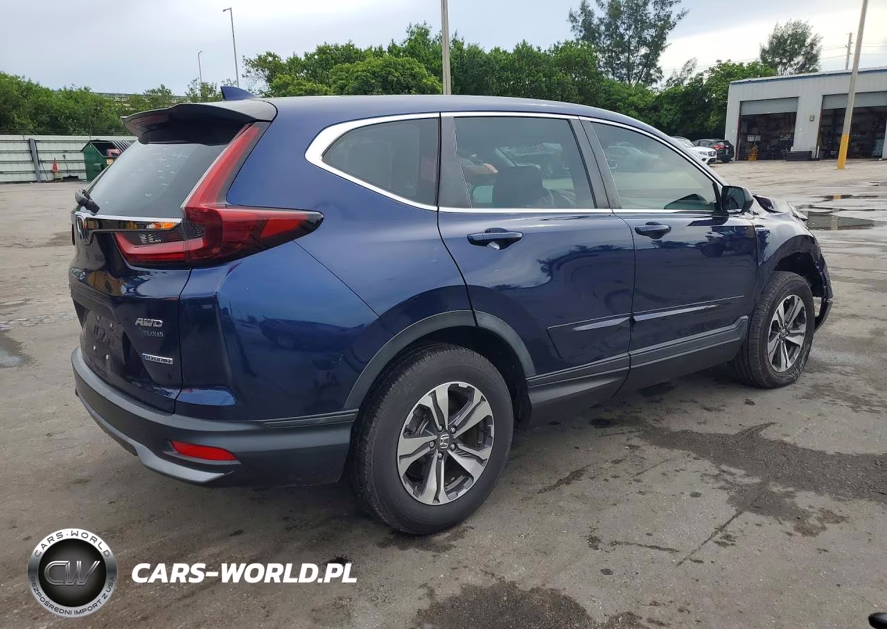 2020 Honda Cr-V Hybrid Lx VIN:7FART6H28LE008185 - 3