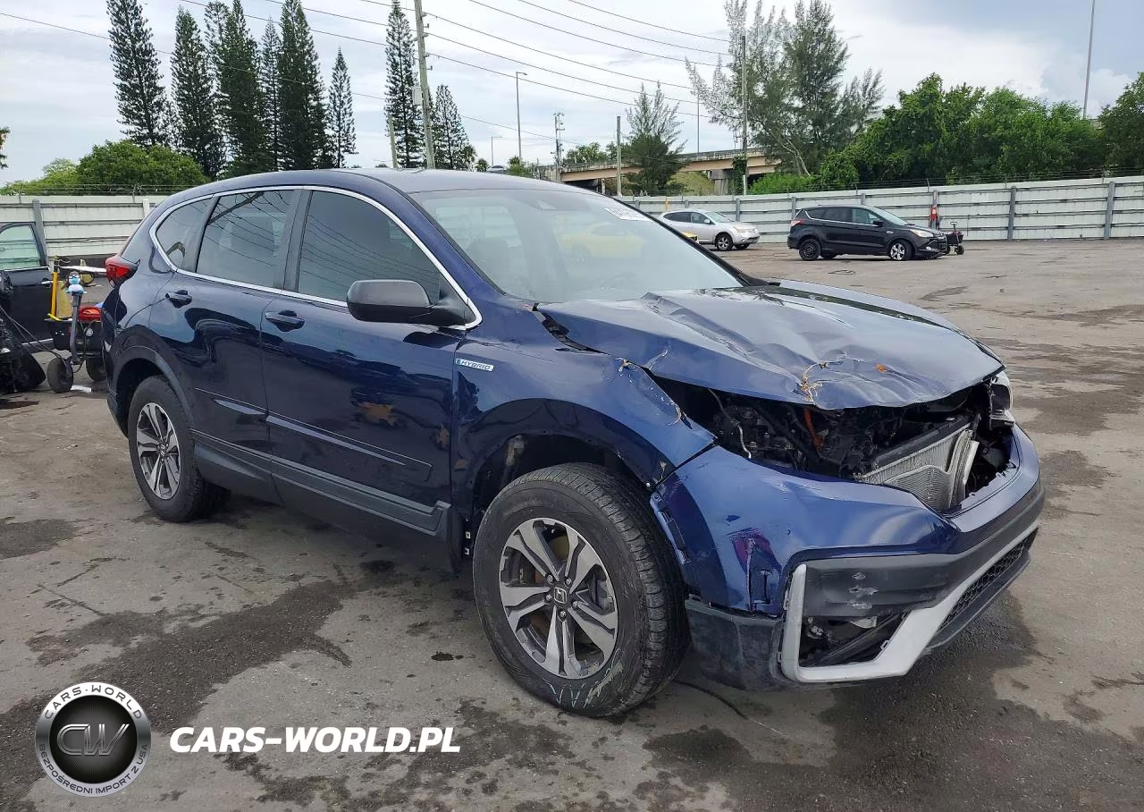 2020 Honda Cr-V Hybrid Lx VIN:7FART6H28LE008185 - 4