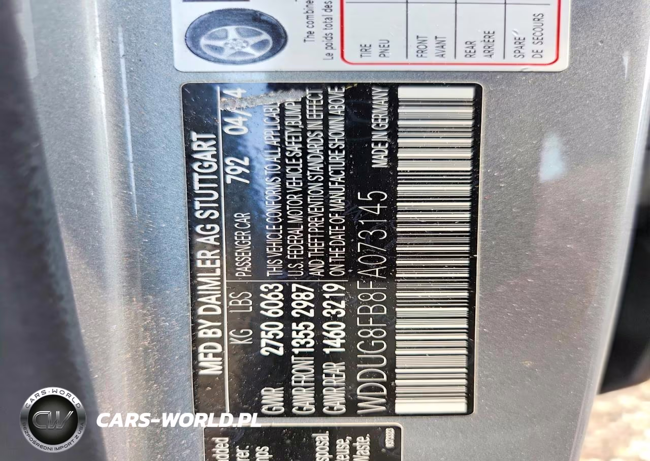 2015 Mercedes-Benz S 550 4Matic VIN:WDDUG8FB8FA073145 - 12