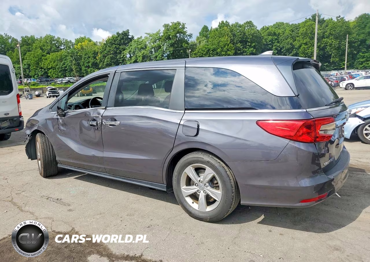 2019 Honda Odyssey Exl VIN:5FNRL6H7XKB138166 - 2