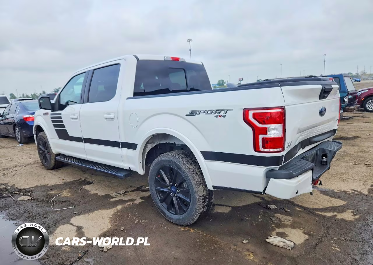 2020 Ford F150 Supercrew VIN:1FTEW1EP8LFC40852 - 2