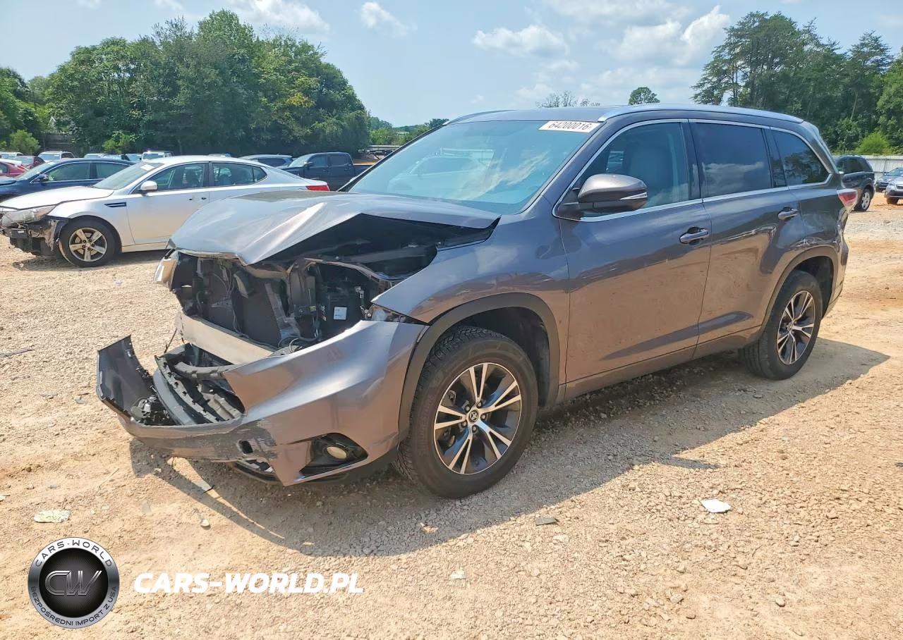 2016 Toyota Highlander Xle – zdjęcie 1 z 14