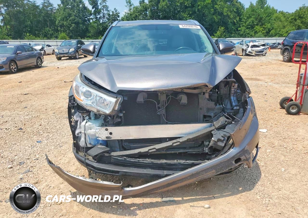 2016 Toyota Highlander Xle VIN:5TDKKRFH8GS504713 - 5