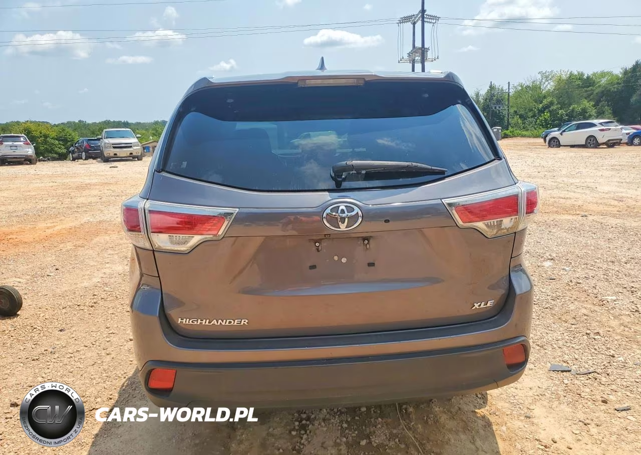 2016 Toyota Highlander Xle VIN:5TDKKRFH8GS504713 - 6