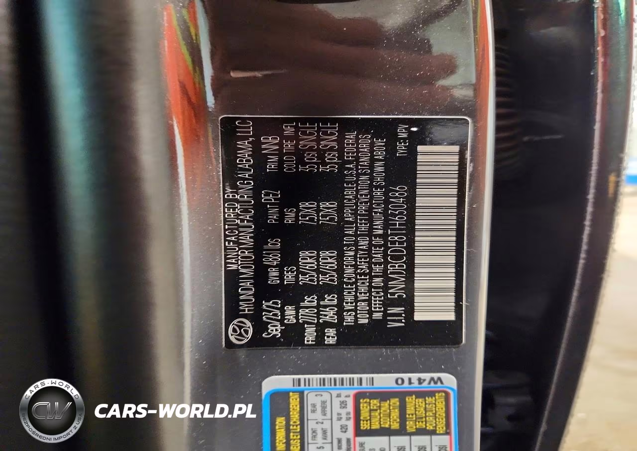 2026 Hyundai Tucson Sel VIN:5NMJBCDE8TH630486 - 14