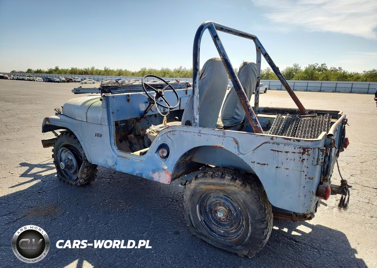 1959 Jeep Wrangler Willys 4Wd VIN:5754891579 - 2