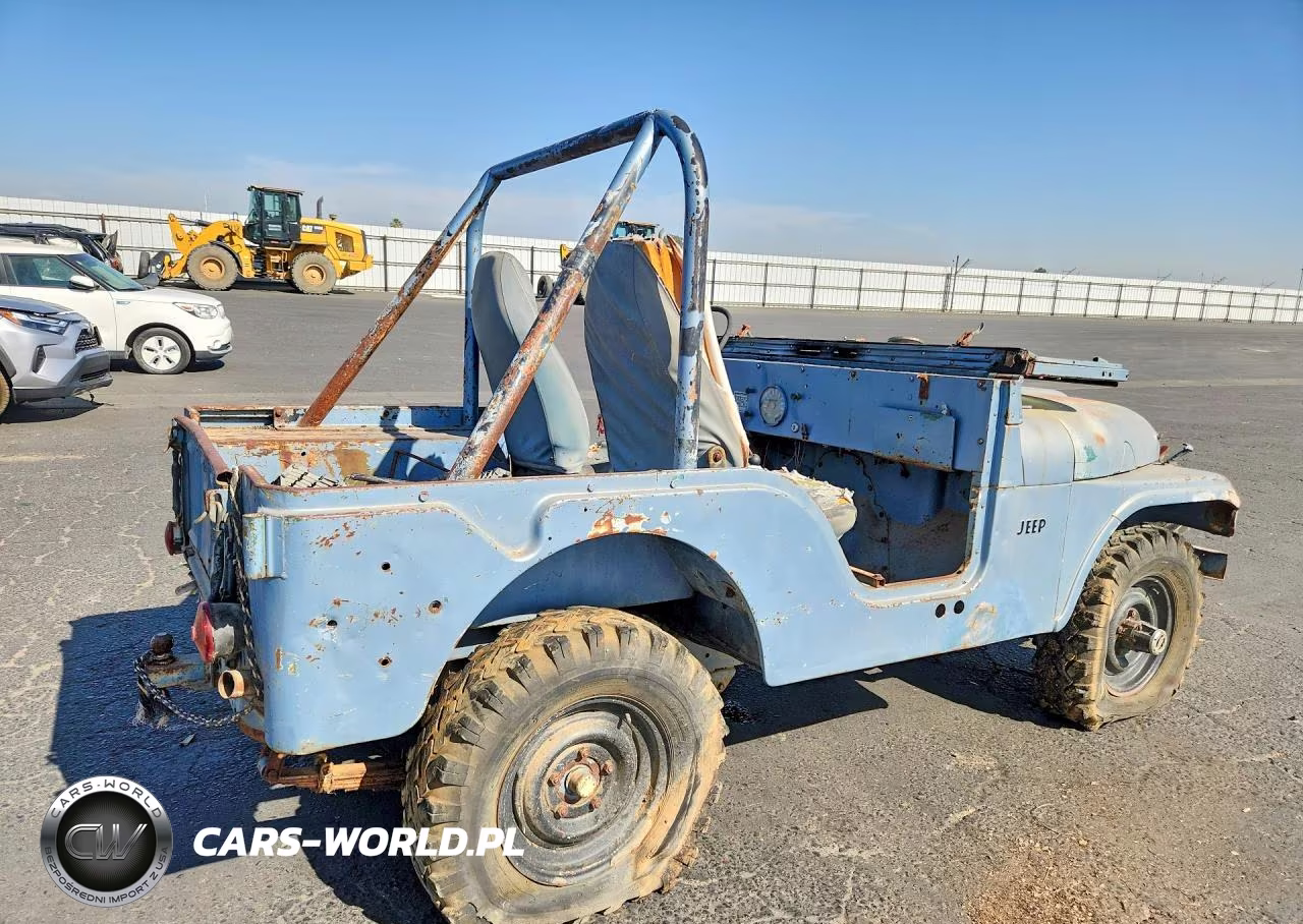 1959 Jeep Wrangler Willys 4Wd VIN:5754891579 - 3