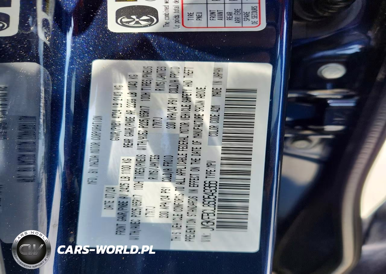 2025 Mazda Cx-5 Preferred VIN:JM3KFBCL8S0549366 - 12