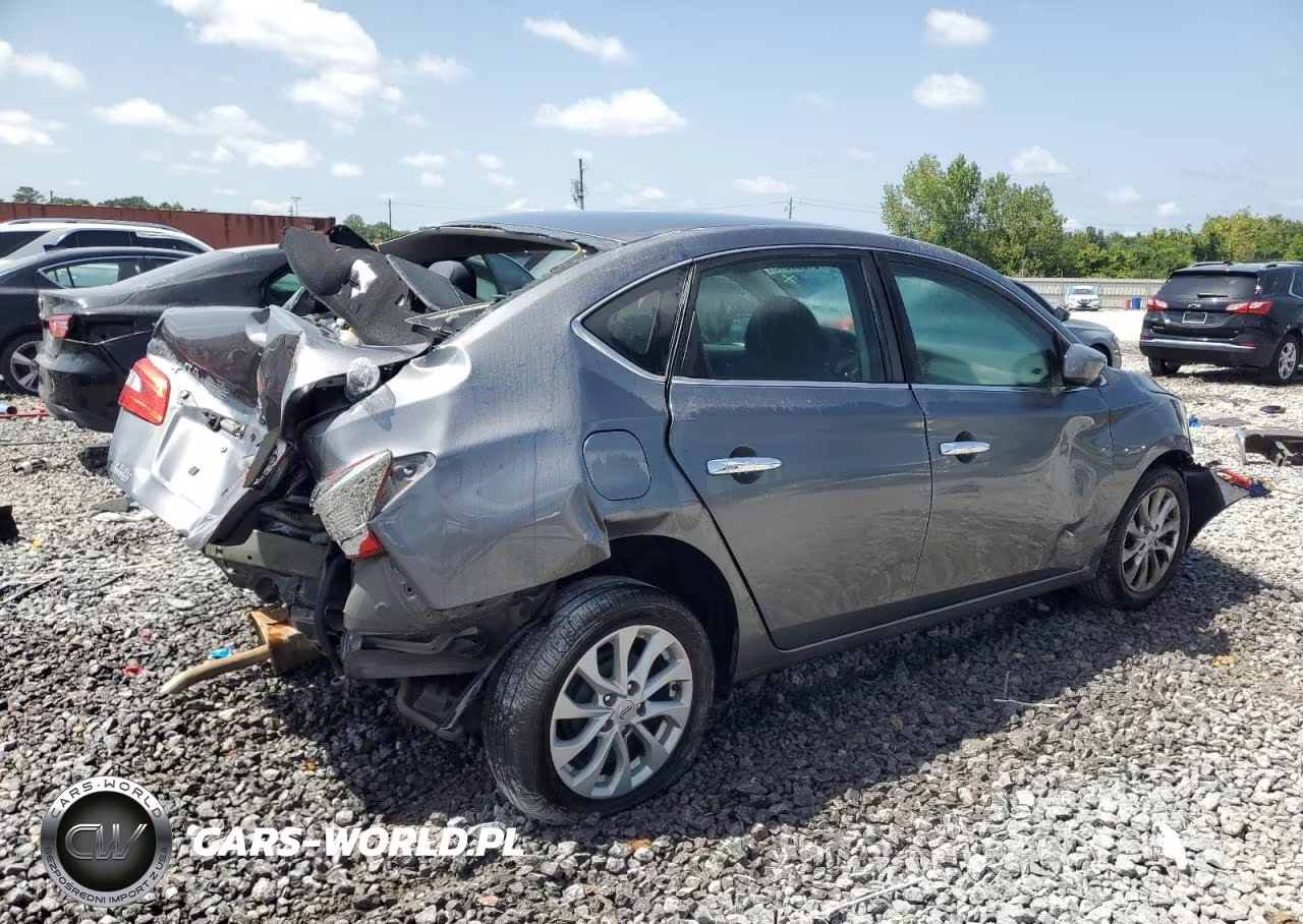 2019 Nissan Sentra S VIN:3N1AB7APXKY450009 - 3