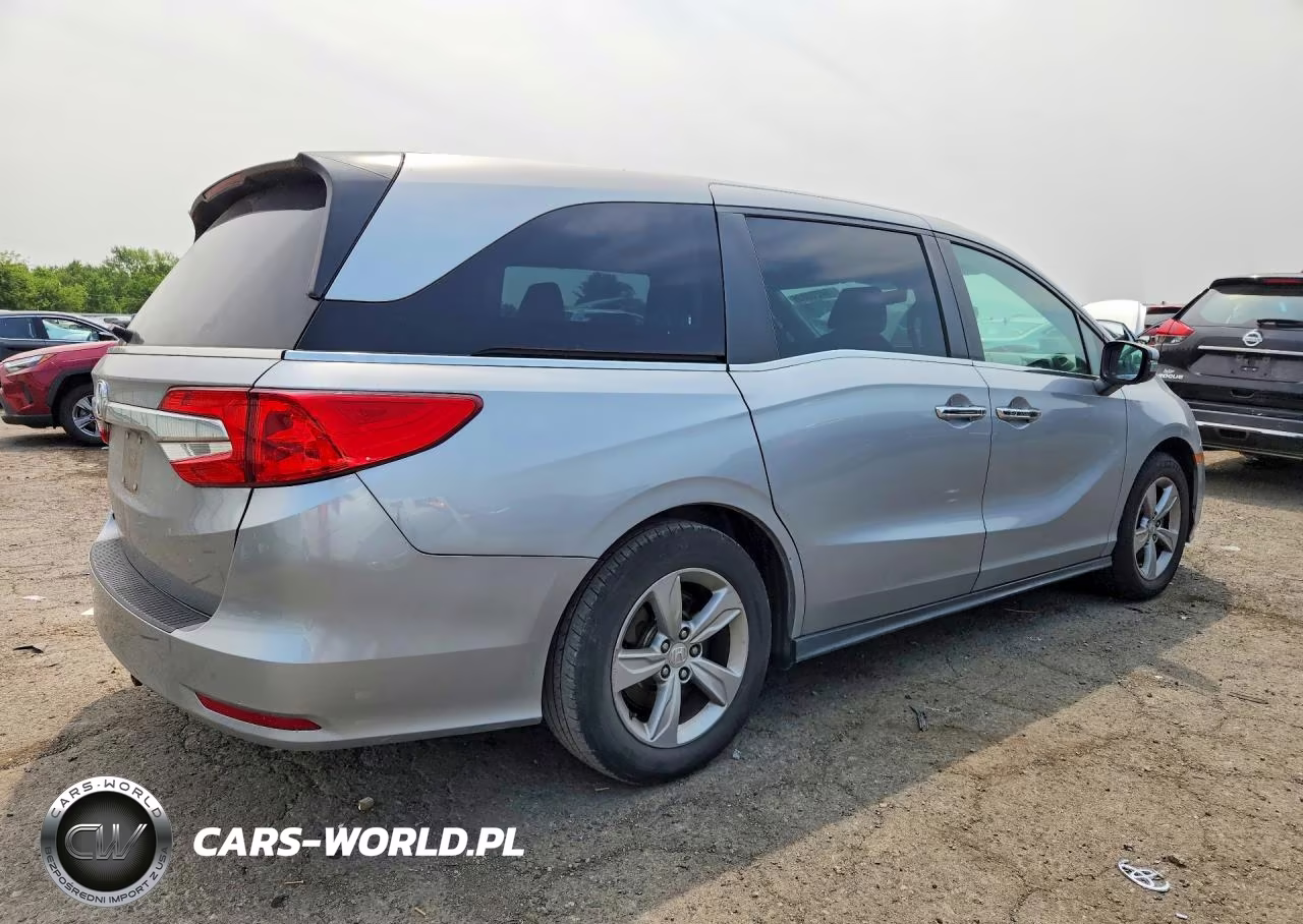 2018 Honda Odyssey Exl VIN:5FNRL6H77JB023653 - 3