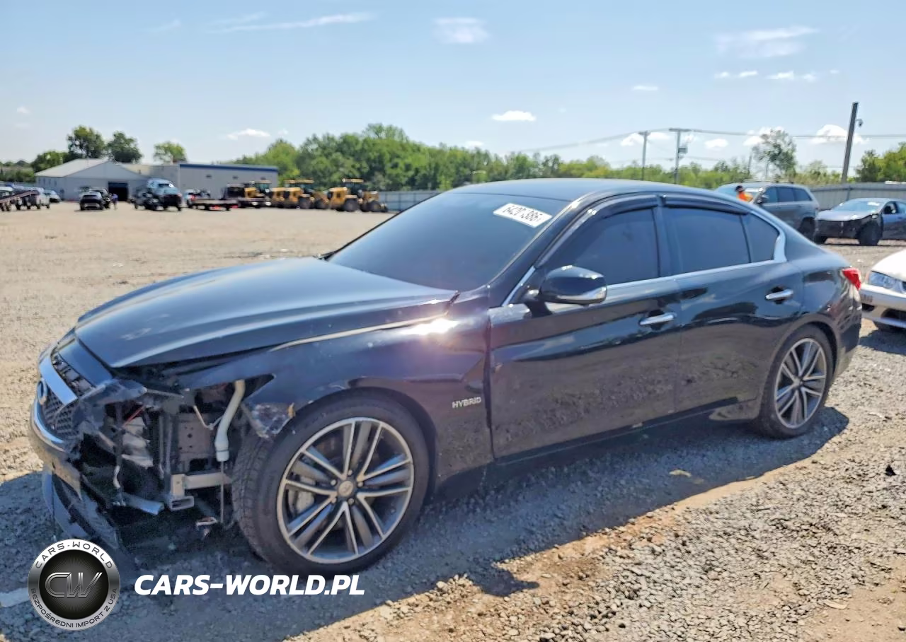 2015 Infiniti Q50 Hybrid Sport VIN:JN1AV7AP2FM790819 - 1