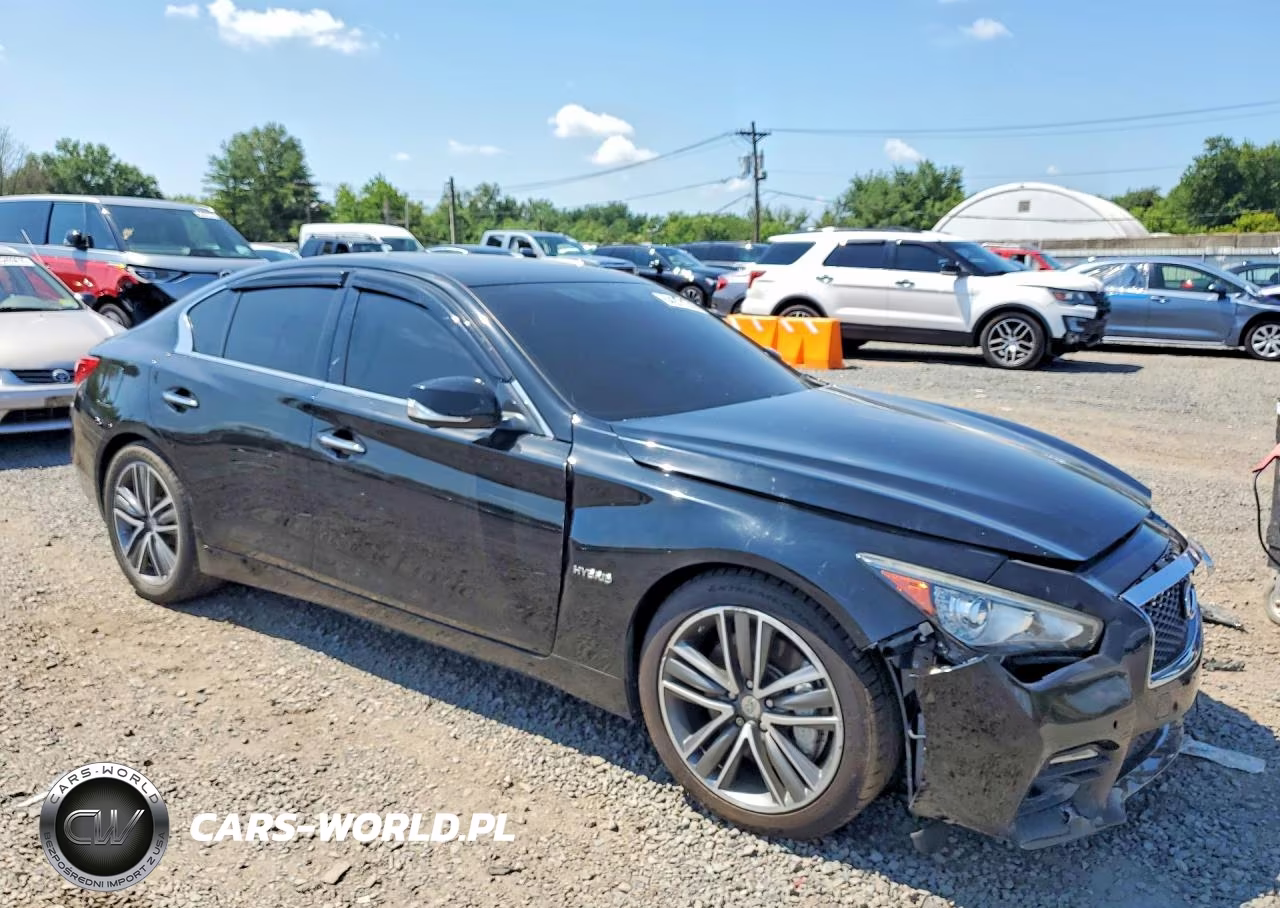 2015 Infiniti Q50 Hybrid Sport VIN:JN1AV7AP2FM790819 - 4