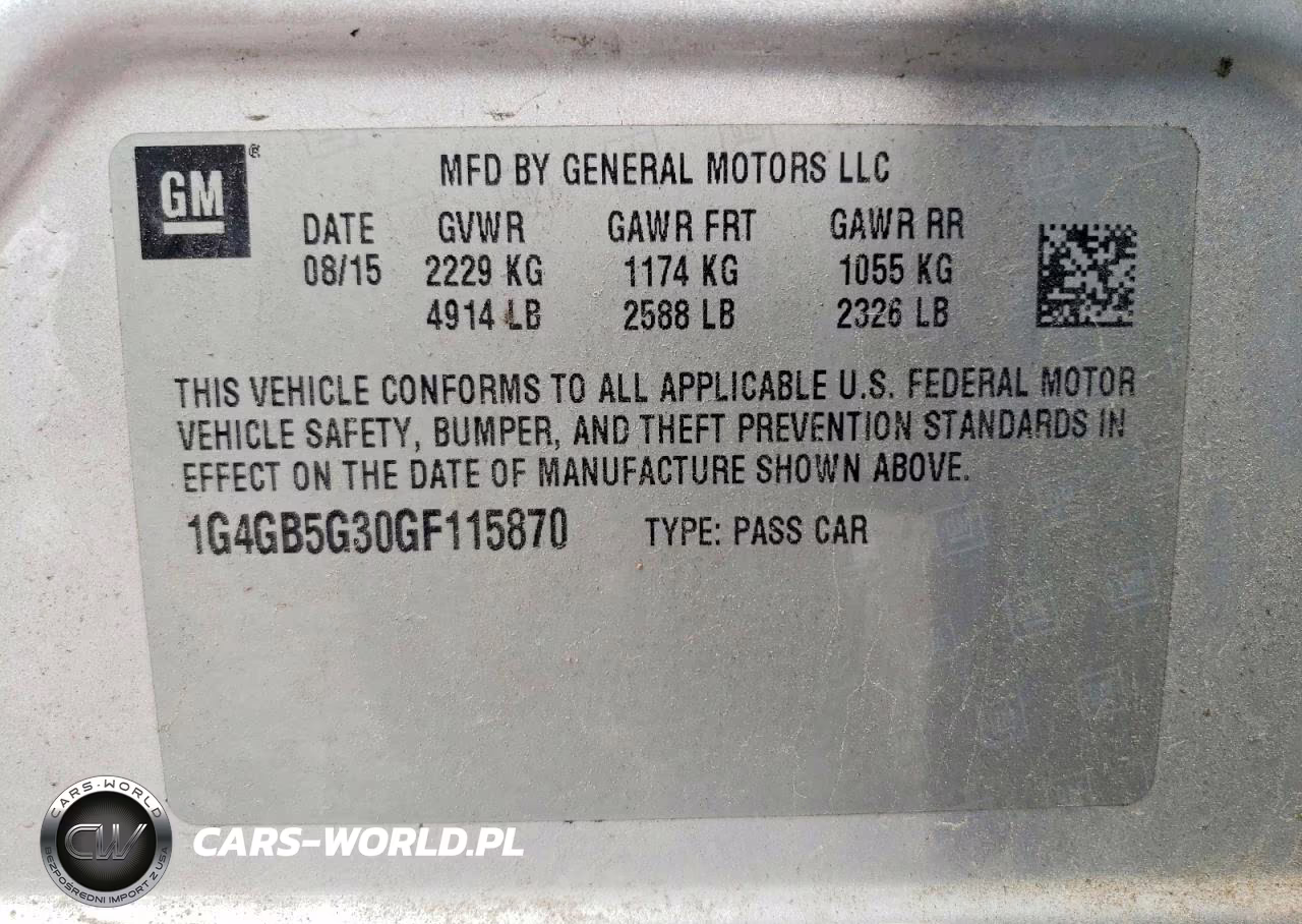 2016 Buick Lacrosse VIN:1G4GB5G30GF115870 - 12