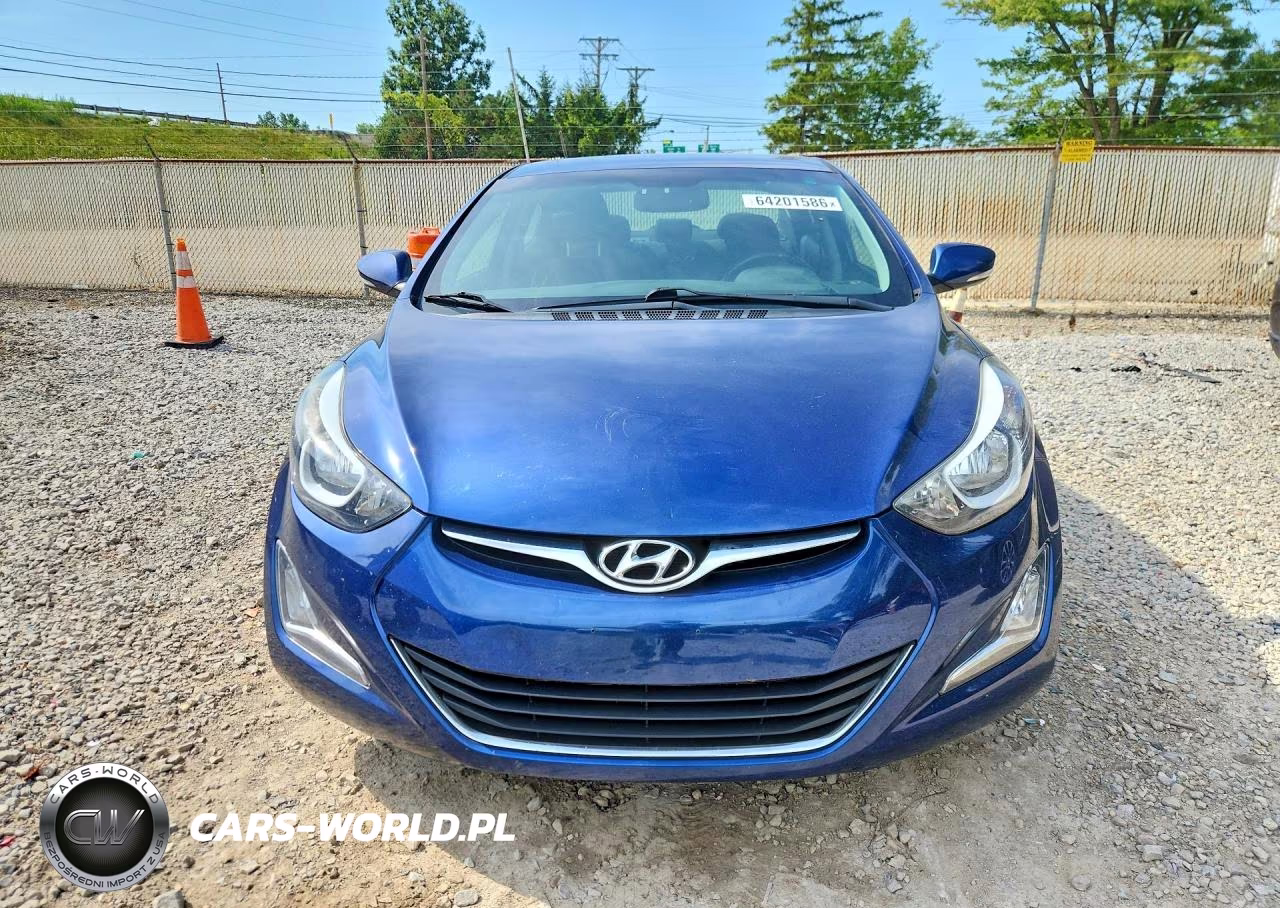 2016 Hyundai Elantra Value Edition VIN:5NPDH4AE8GH691190 - 5