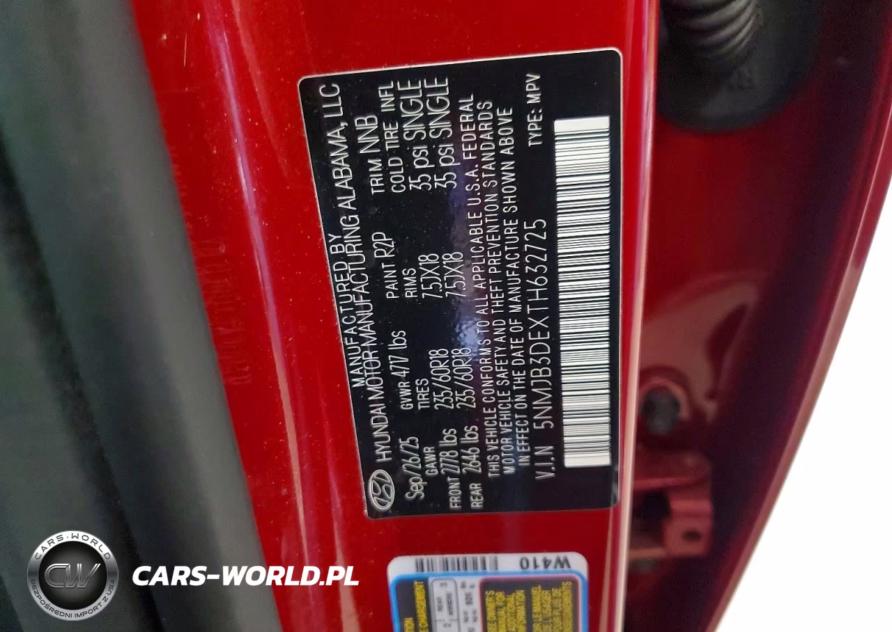 2026 Hyundai Tucson Sel VIN:5NMJB3DEXTH632725 - 13