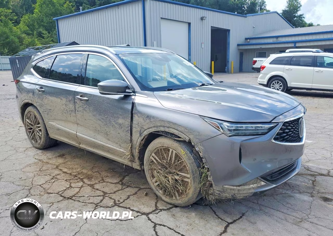 2022 Acura Mdx Advance VIN:5J8YE1H81NL041653 - 4