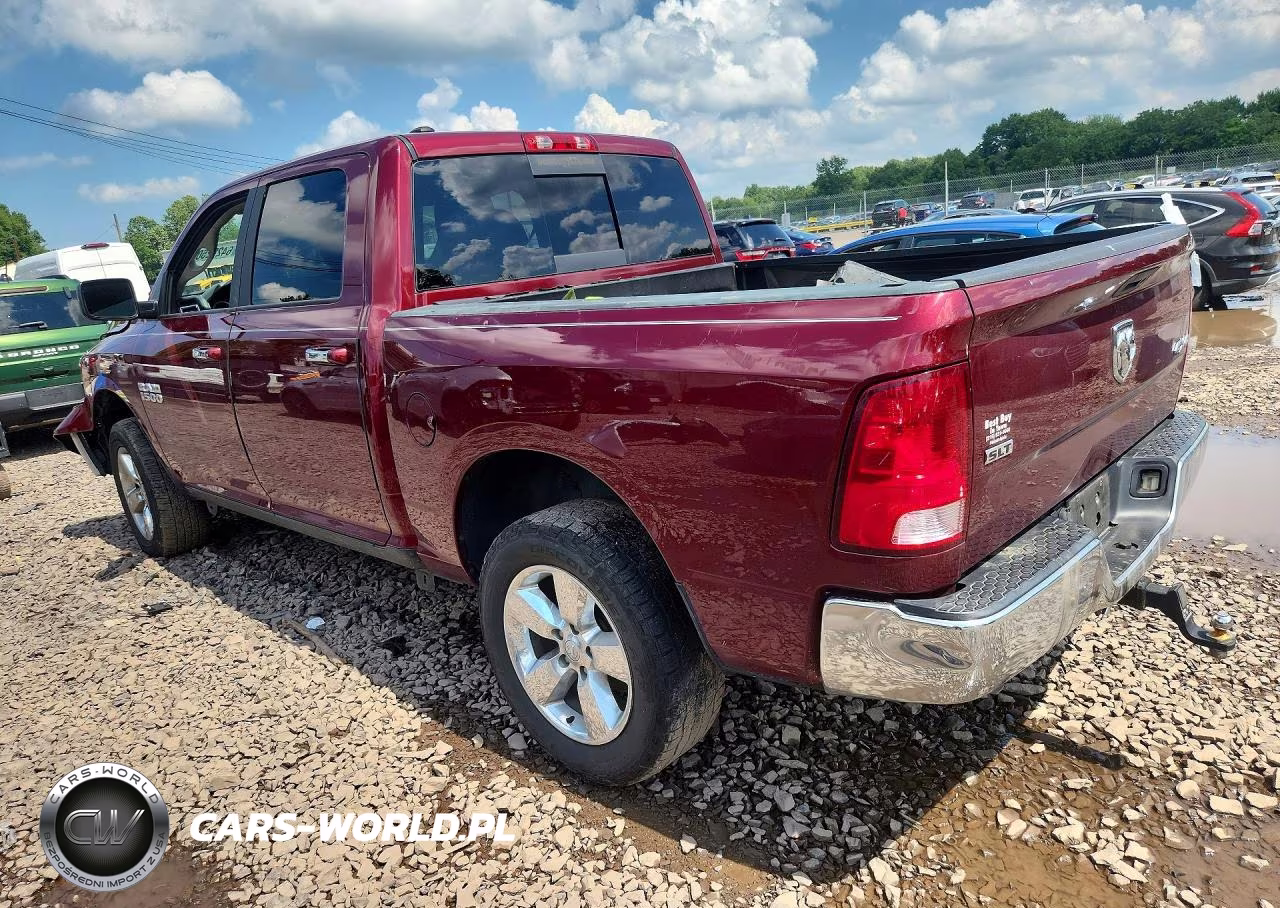 2017 Ram 1500 Slt VIN:1C6RR7LT0HS787986 - 2