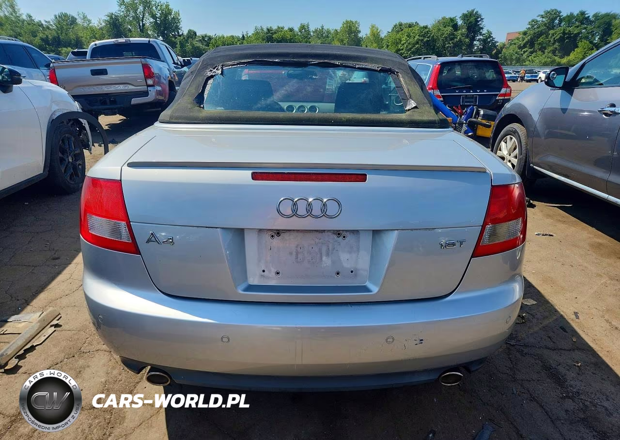 2006 Audi A4 1.8 Cabriolet VIN:WAUAC48H16K010723 - 6
