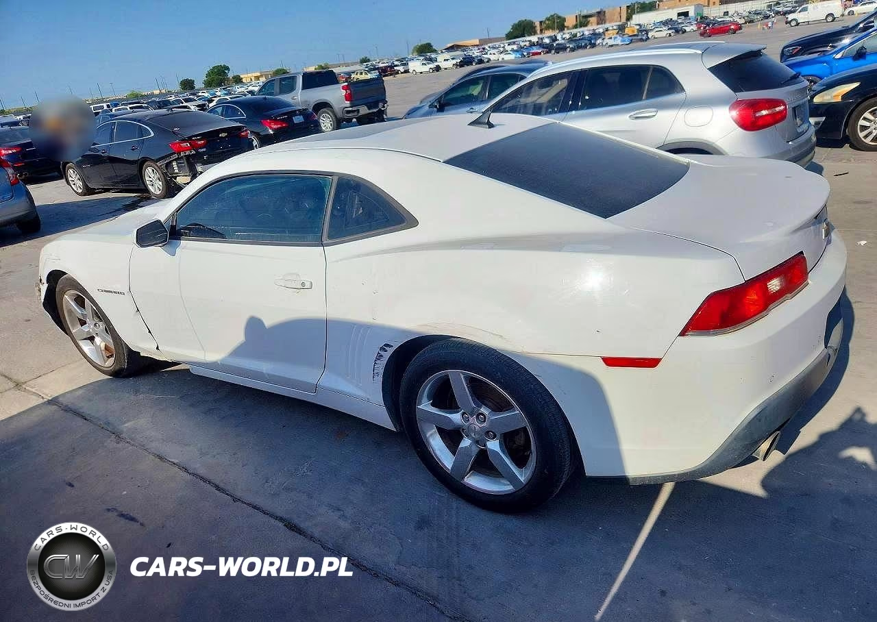 2015 Chevrolet Camaro Rs VIN:2G1FD1E35F9107169 - 2