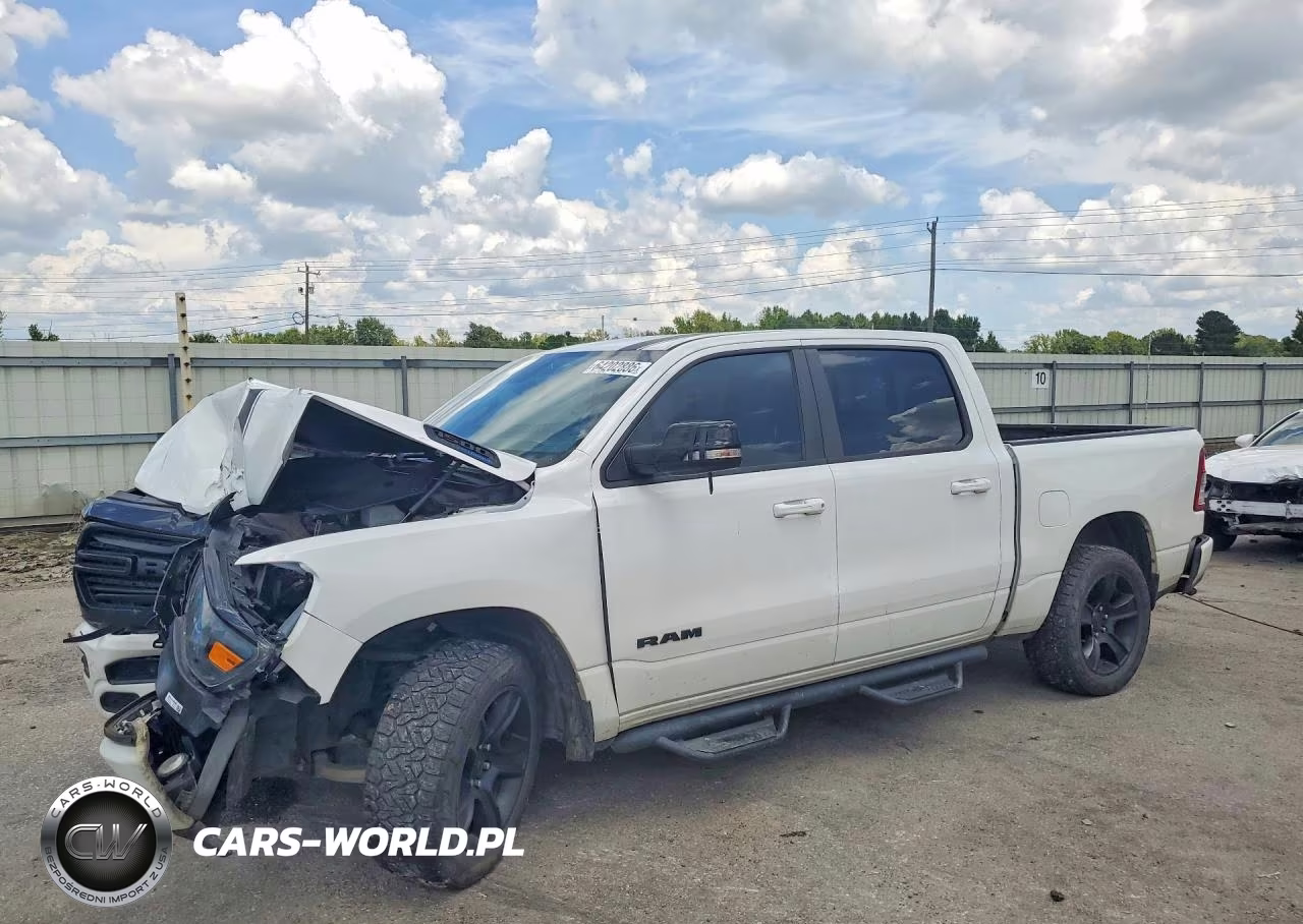 2021 Ram 1500 Big Horn-Lone Star VIN:1C6SRFFT3MN587314 - 1