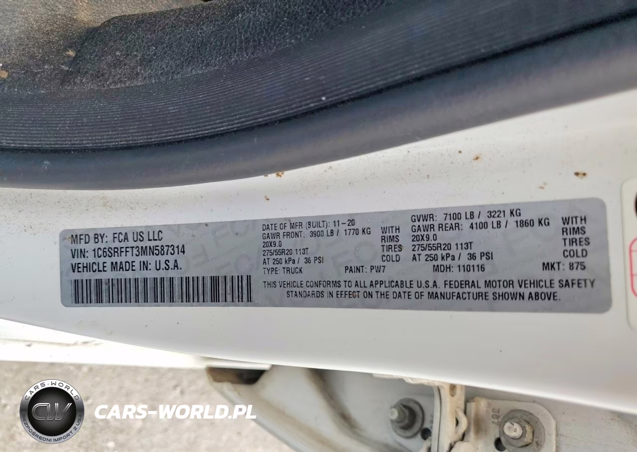 2021 Ram 1500 Big Horn-Lone Star VIN:1C6SRFFT3MN587314 - 12