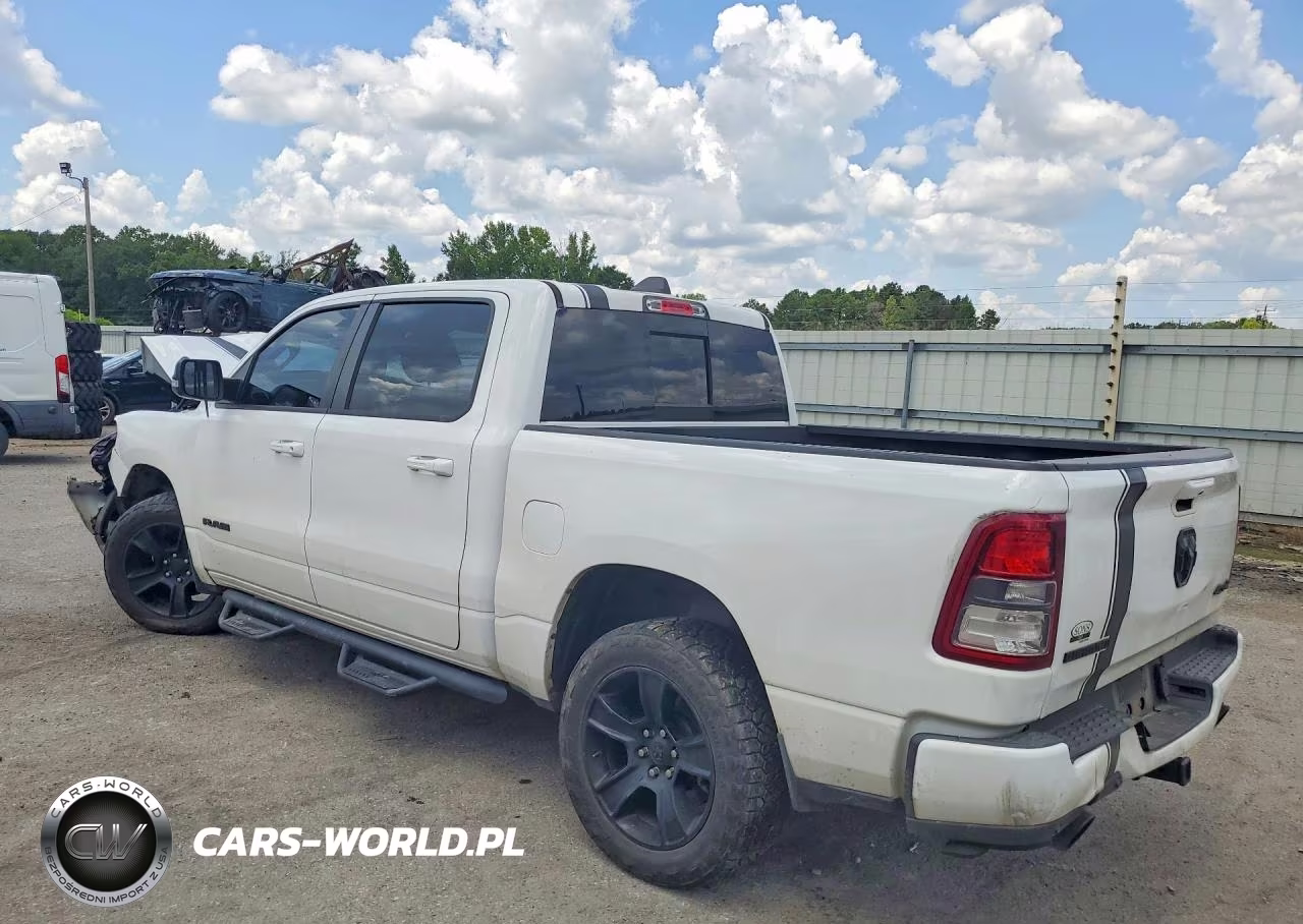 2021 Ram 1500 Big Horn-Lone Star VIN:1C6SRFFT3MN587314 - 2